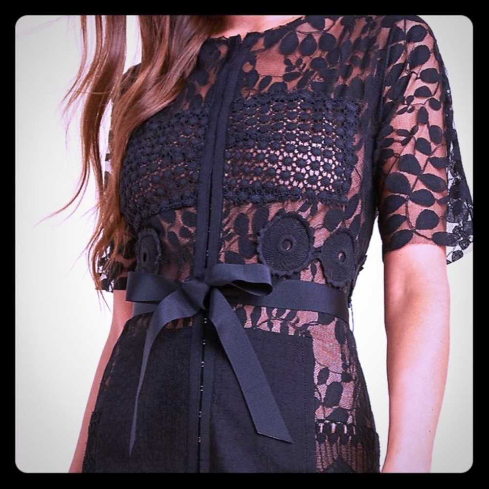 ANTHROPOLOGIE Byron Lars Sheath Dress